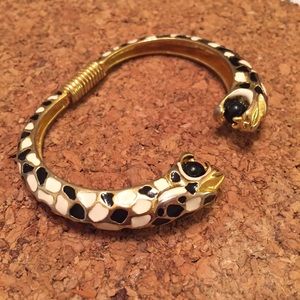 Vintage Leopard Cuff Bracelet