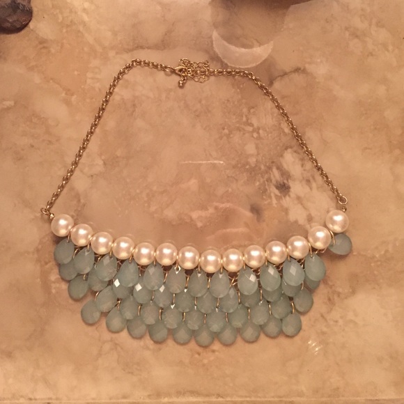 Chunky turquoise necklace