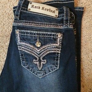 Women's Rock Revival Jeans 28x25