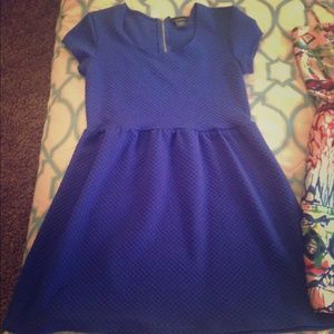 Blue dress