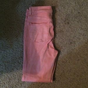 High waisted light pink American Eagle Jeans