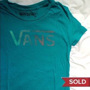 Vans Girls Logo Tee