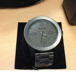 Nixon Corporal SS gun metal/ matte black