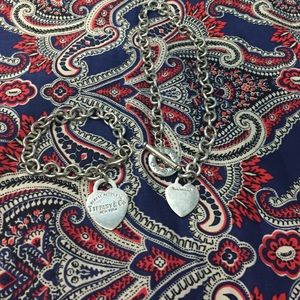 Tiffany & co choker and bracelet