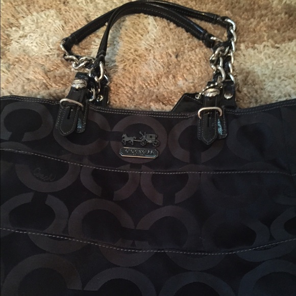 coach black bag