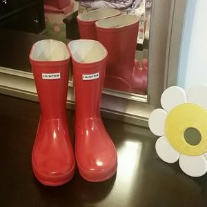 Auth HUNTER Rain boots girls size 11