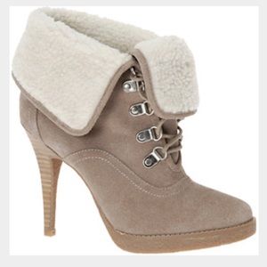 🚫SOLD🚫Aldo bootie in beige