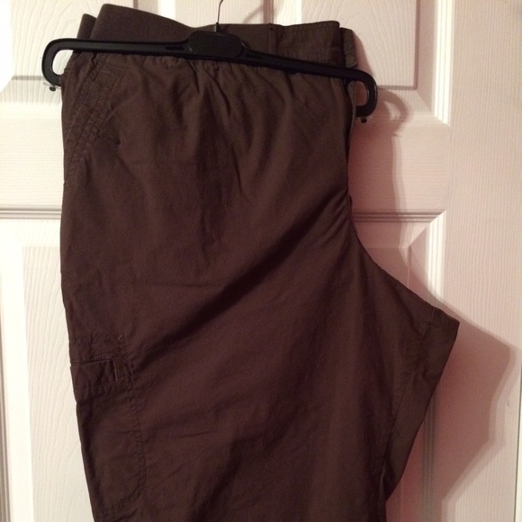 Lane Bryant Chocolate Brown Capris
