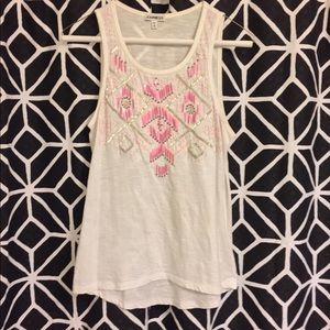 EXPRESS Aztec Embellished Tank!