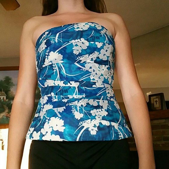 Strapless corset top