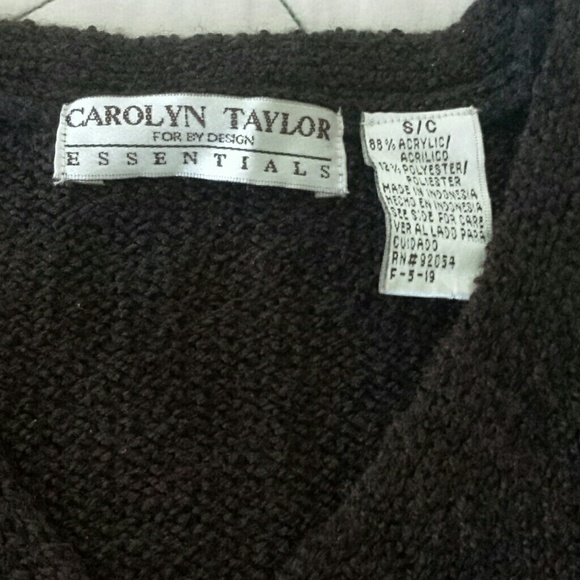 Brown Pullover Sweater - Picture 2 of 4