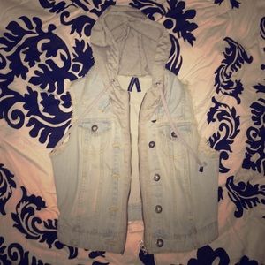 Jean Jacket w/ hood