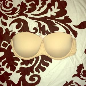 Strapless Nude PINK Bra