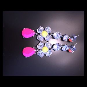EXPRESS Neon Statement Earrings!