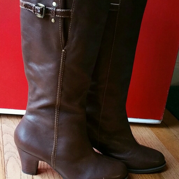Boots, Nurture Brown Leather