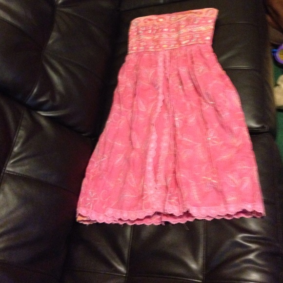 Pink dress