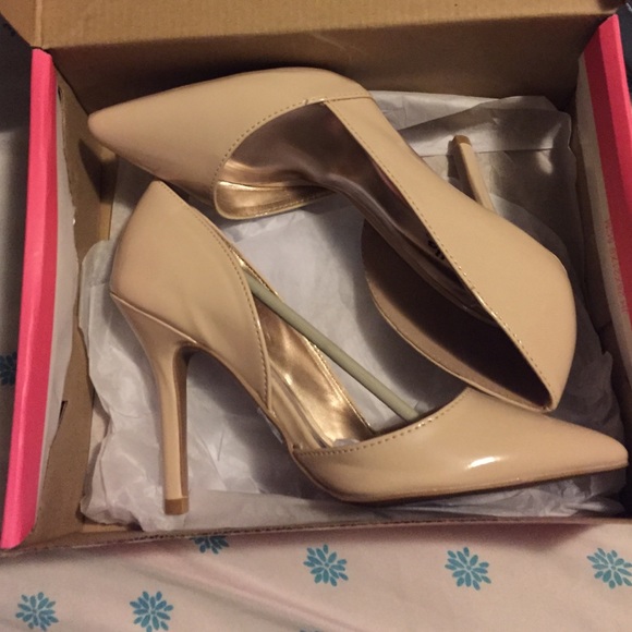 Nude heels
