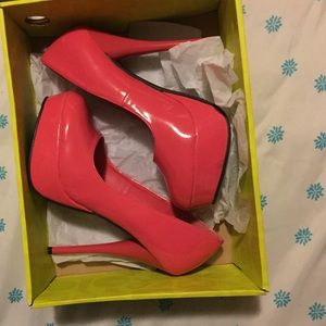 Pink heels