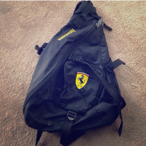 Ferrari logo backpack ✏️back to school sale✏️