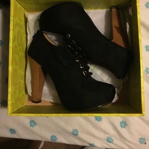 Black booties