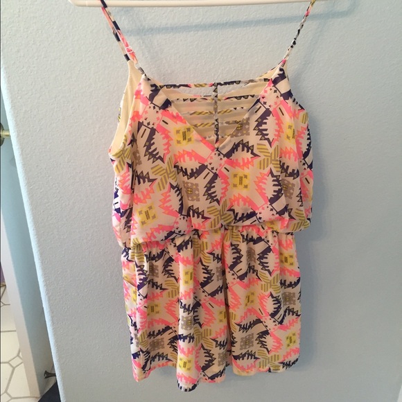 colorful romper