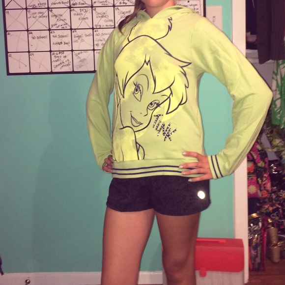 tinkerbell sweatshirt for girls.