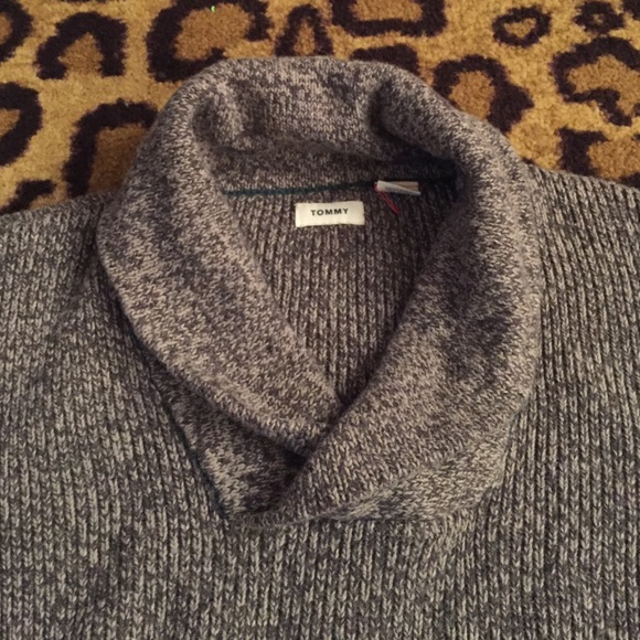 Tommy Hilfiger Shawl Collar Sweater - Picture 4 of 4