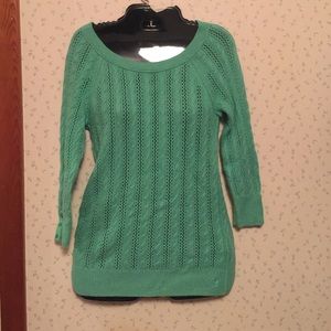 Three quarter length sweater