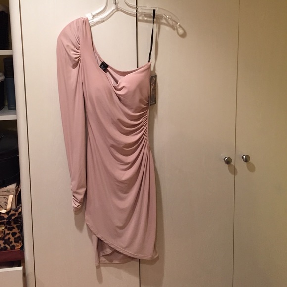 One shoulder dress