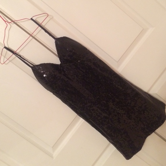 NYE 🎊 black sequin cocktail dress