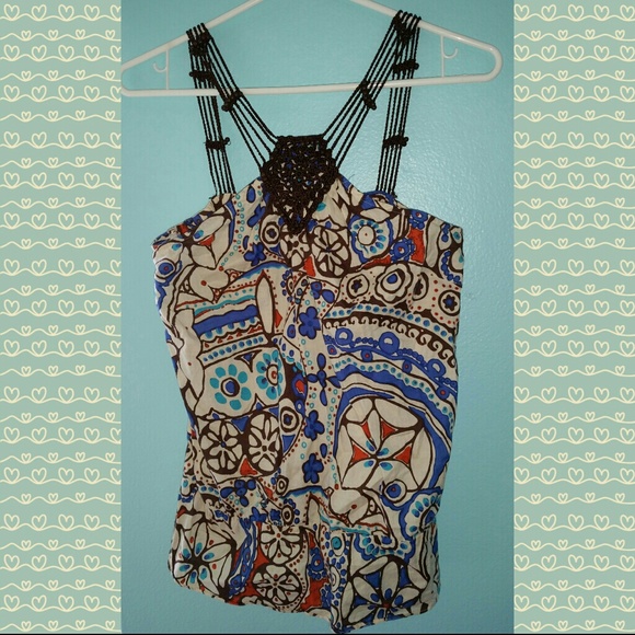 BCBG beaded tank