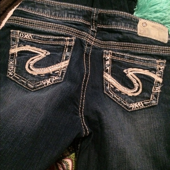 Silver jeans