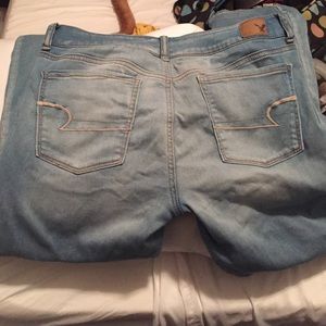 Size 12 super skinny stretch American eagle jeans