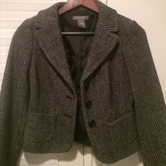 Ann Taylor 00P tweed blazer