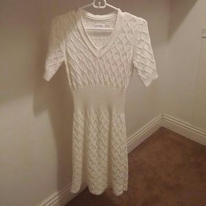 Knitted Calvin Klein dress