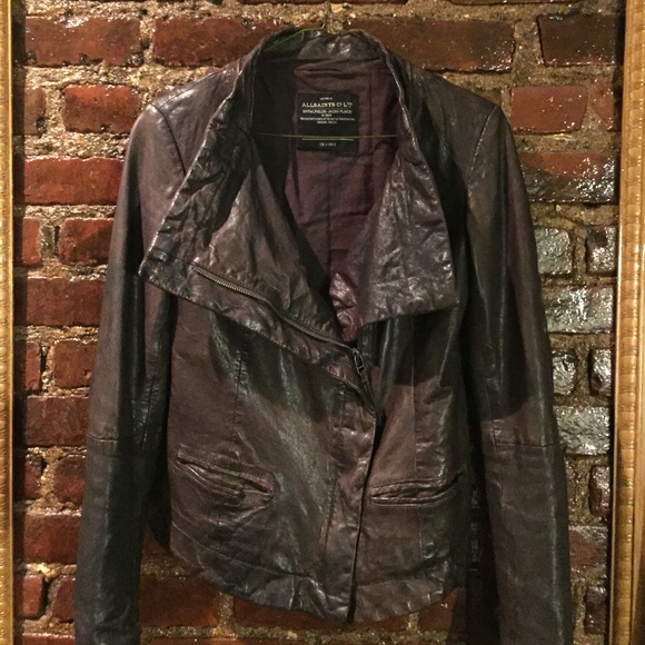 All Saints "Texas" leather jacket