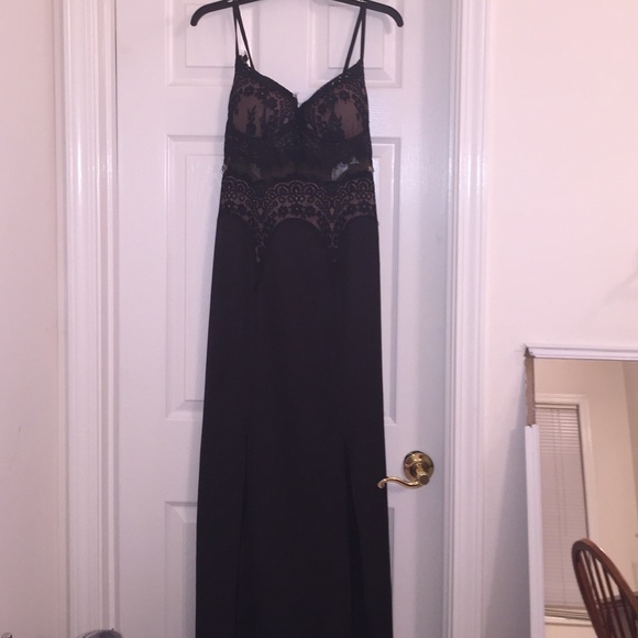 NWT size Large sexy black maxi!