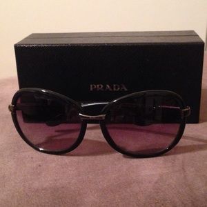 PRADA 100% Authentic Black Sunglasses