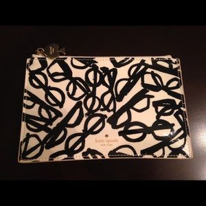 Kate spade literary glasses pencil pouch