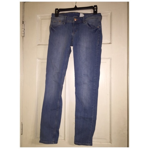 H&M blue skinny jeans 28-30