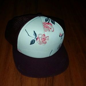 Volcom Maroon Trucker Hat