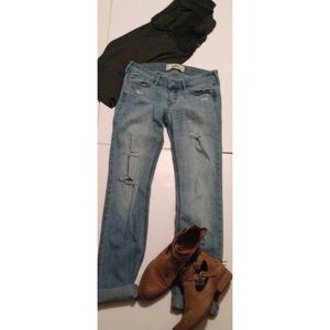 Hollister 5 regular light wash jeans