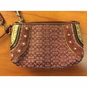 Coach wristlet