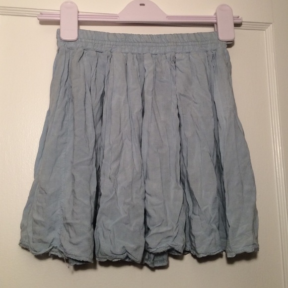 Baby blue Brandy Melville  skirt perfect condition