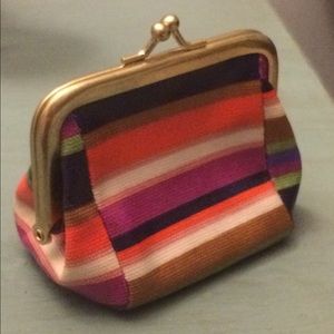 Fossil Stripe Key-Per Zip Coin