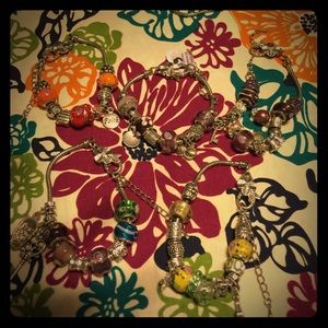 Charm bracelets 925 Sterling Silver