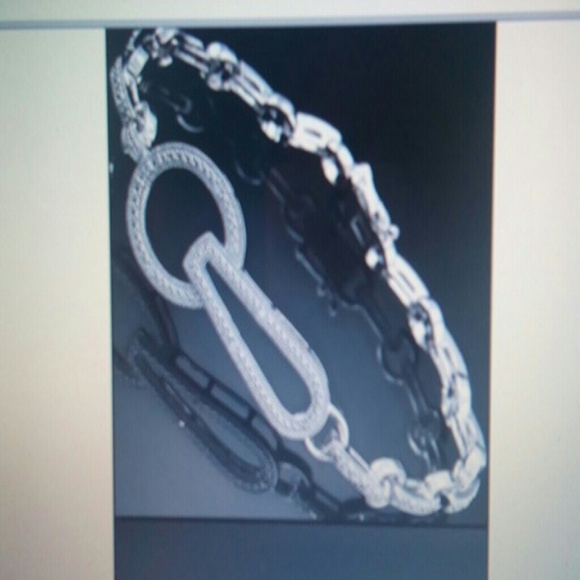 1/3 Ctw Diamond Bracelet - White Gold over Sterling Silver