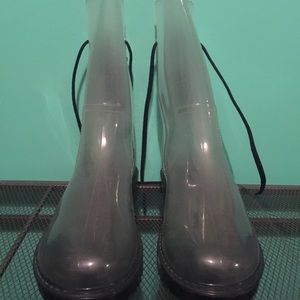 Clear boots