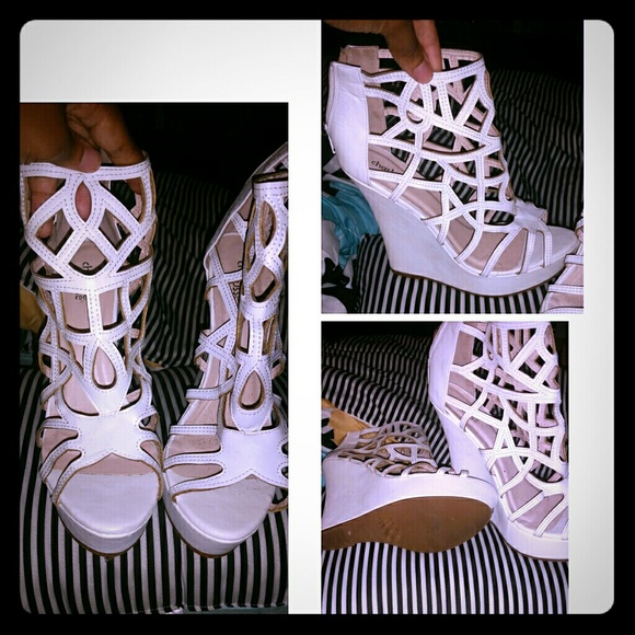 *LAST CALL* Charlotte Russe Laser Cut Wedges