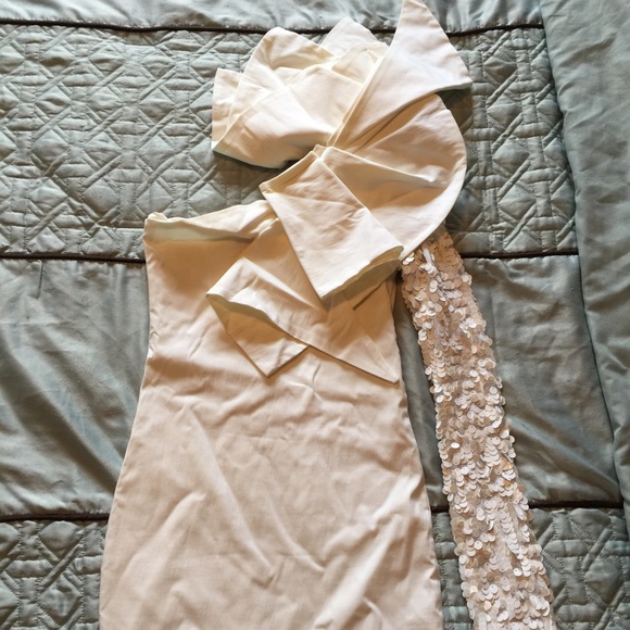 AQUA brand dress (from ASOS) - White